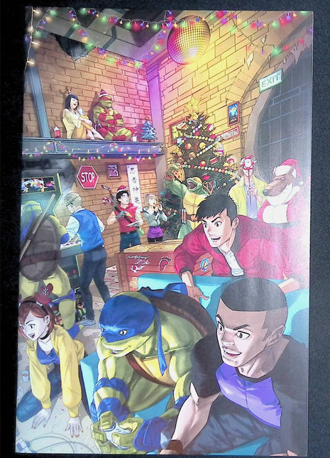 Mighty Morphin Power Rangers Teenage Mutant Ninja Turtles (2019 Boom Studios) #1 Stashhh Loot Virgin Variant - Mycomicshop.be