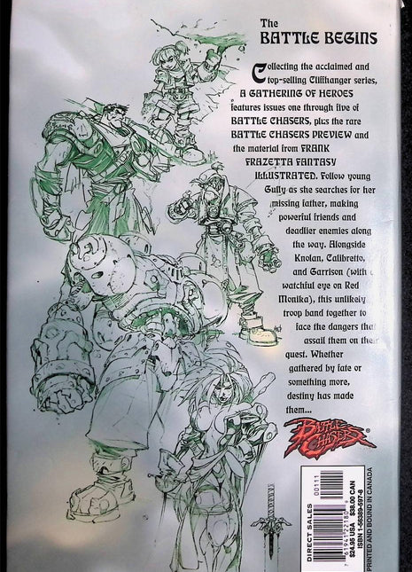 Battle Chasers A Gathering of Heroes HC (1999 DC/Cliffhanger) - Mycomicshop.be