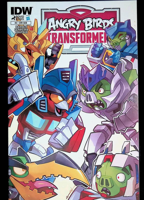 Angry Birds Transformers (2014 IDW) #3SUB - Mycomicshop.be