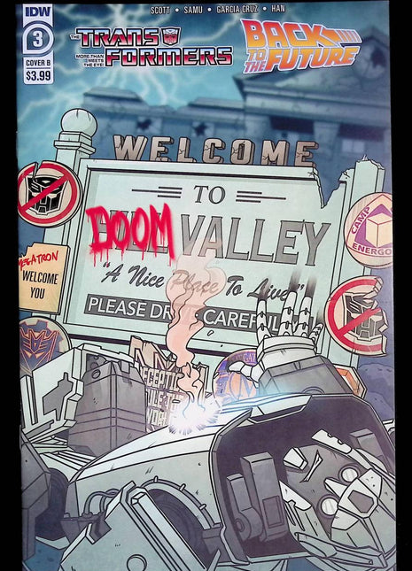 Transformers Back to the Future (2020 IDW) #3B - Mycomicshop.be