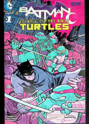 Batman Teenage Mutant Ninja Turtles (2016 IDW) #1 Signed - Mycomicshop.be