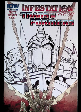 Transformers Infestation (2011 IDW) #1RIB - Mycomicshop.be