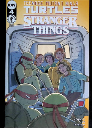 Teenage Mutant Ninja Turtles Stranger Things (2023 IDW) #4C - Mycomicshop.be
