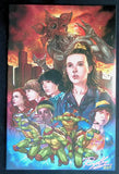 Teenage Mutant Ninja Turtles Stranger Things (2023 IDW) #1RE Signed - Mycomicshop.be