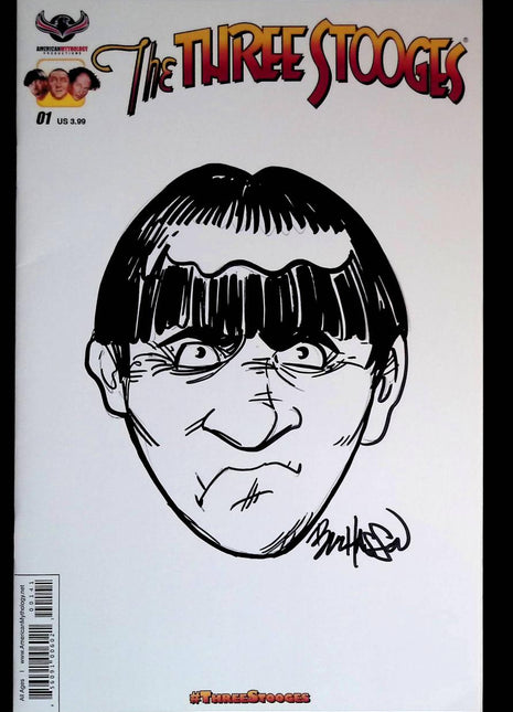 Three Stooges The Boys are Back (2016) #1D Mo Sketch - Mycomicshop.be