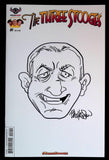 Three Stooges The Boys are Back (2016) #1D Curly Sketch - Mycomicshop.be