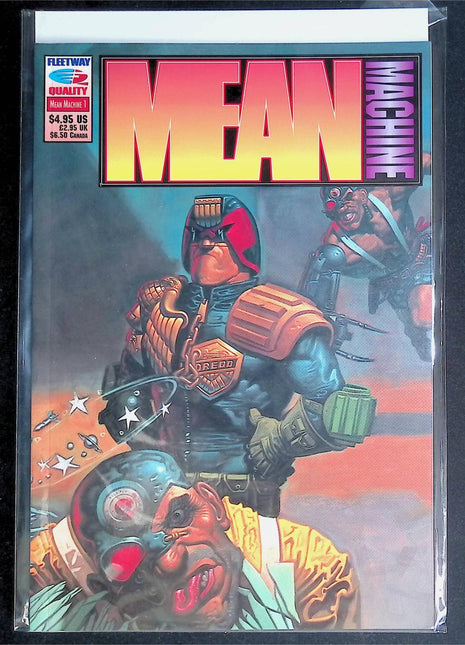 Mean Machine (1992) featuring Judge Dredd #1