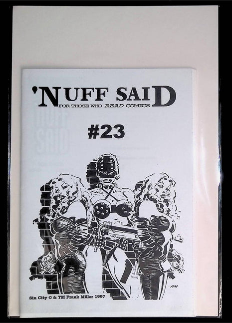 'Nuff Said Fanzine #23 (1997)
