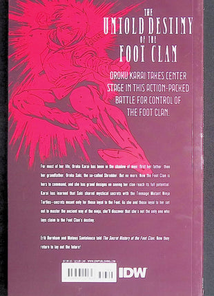 Teenage Mutant Ninja Turtles the Untold Destiny of the Foot Clan TPB (2025 IDW)