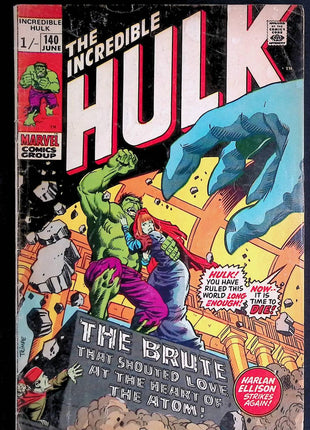 Incredible Hulk (1962 Marvel 1st Series) #140