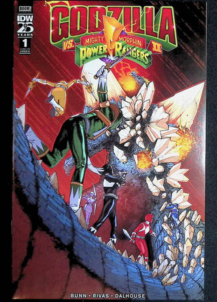 Godzilla vs. the Mighty Morphin Power Rangers II (2024 IDW) #1B