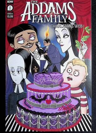 Addams Family Charlatan's Web (2023 IDW) #1A