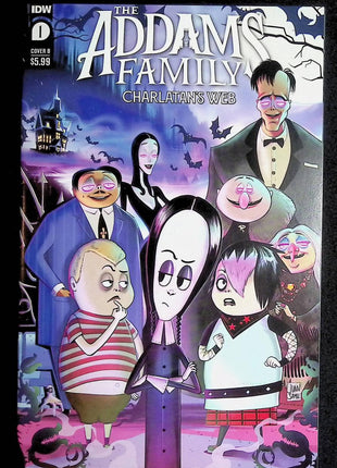 Addams Family Charlatan's Web (2023 IDW) #1B