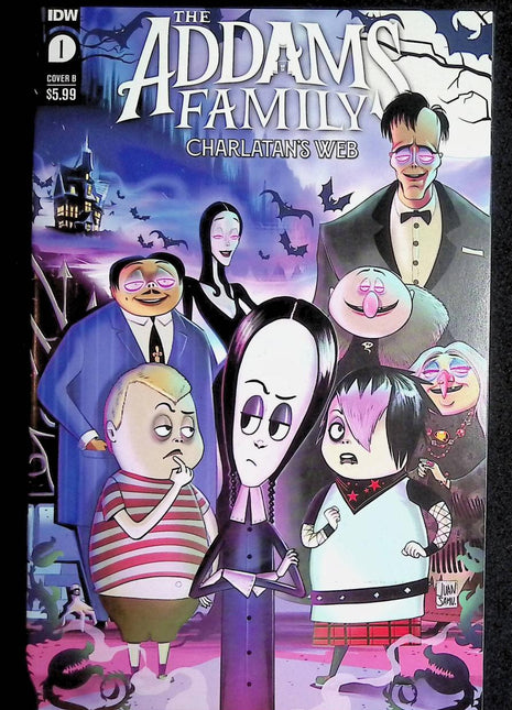 Addams Family Charlatan's Web (2023 IDW) #1B
