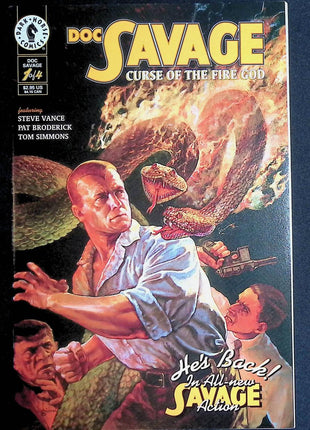 Doc Savage Curse of the Fire God (1995) #1