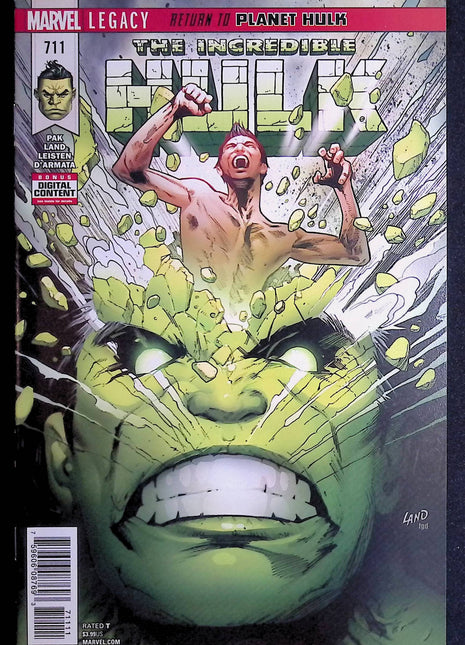 Incredible Hulk (2017 Marvel 5th Series) #711A