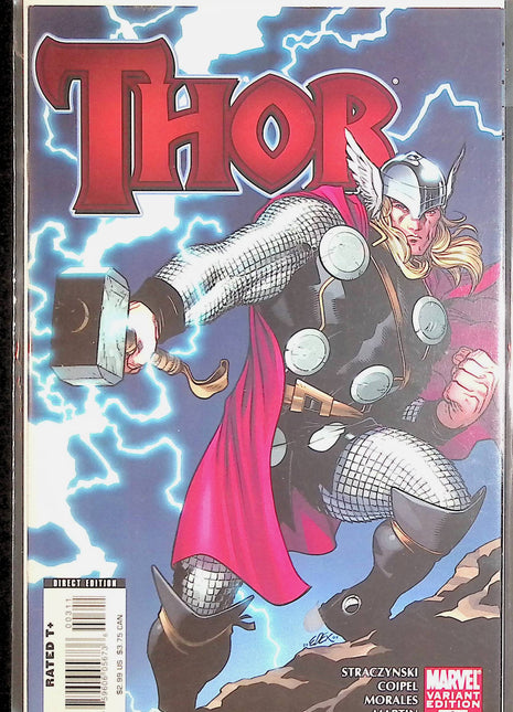 Thor (2007 Marvel 3rd Series) #3B