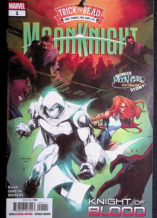 Moon Knight Knight of Blood (2023 Marvel) Trick-or-Read