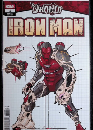 Darkhold Iron Man (2021 Marvel) #1C