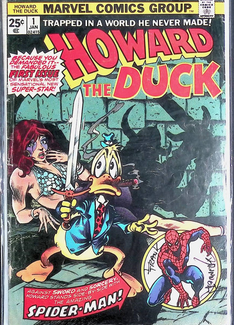 Howard the Duck (1976 1st Series) #1 SIGNED