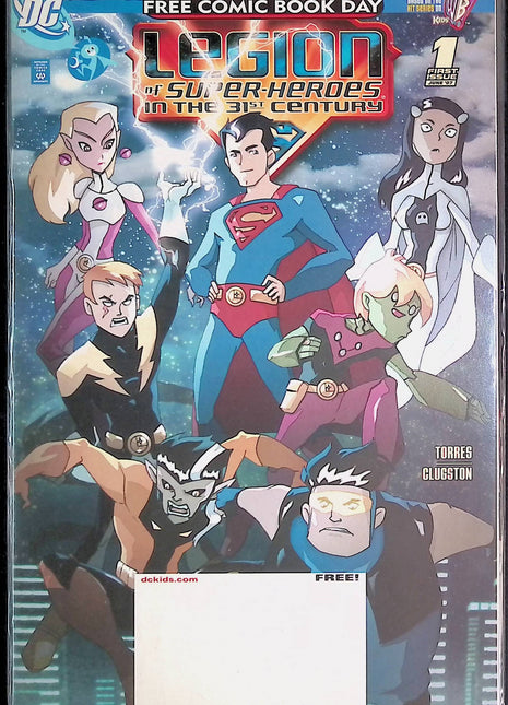 Legion of Super-Heroes in The 31st Century: Tomorrow's Heroes (2008 DC) #1 FCBD