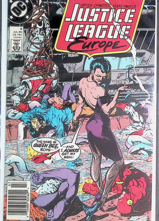 Justice League Europe (1989) #4