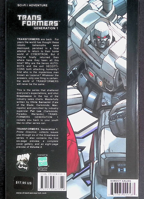 Transformers Generation 1 (2002-2004 Dreamwave) TPB