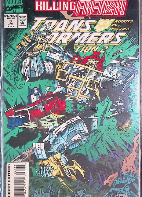 Transformers Generation 2 (1993 Marvel) #3