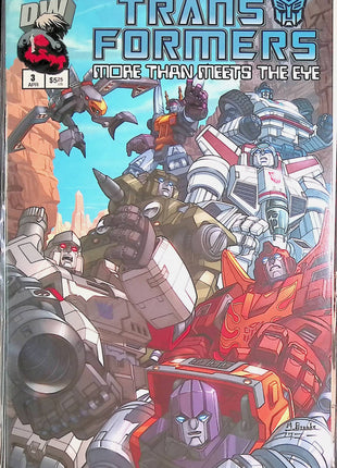 Transformers More Than Meets the Eye (2003 Dreamwave) Official Guidebook #3
