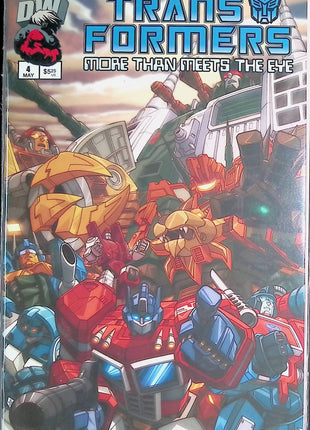 Transformers More Than Meets the Eye (2003 Dreamwave) Official Guidebook #4