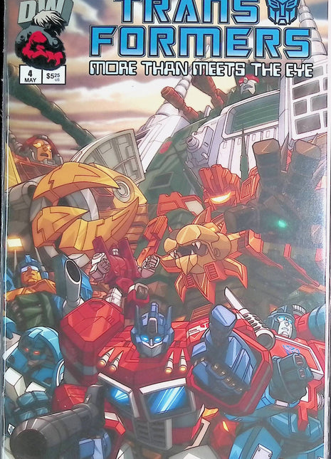Transformers More Than Meets the Eye (2003 Dreamwave) Official Guidebook #4