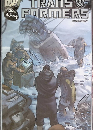 Transformers Generation 1 (2002) Preview Book #1BLUE