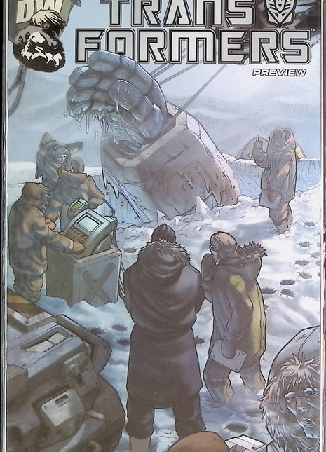 Transformers Generation 1 (2002) Preview Book #1BLUE