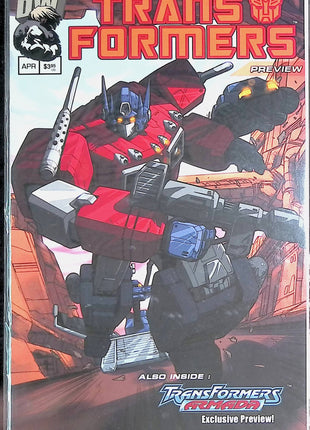 Transformers Generation 1 (2002) Preview Book #1A