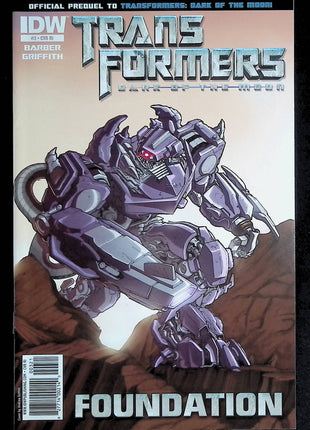 Transformers Dark of the Moon Foundation (2011 IDW) Complete set