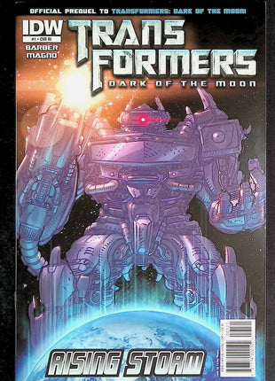 Transformers Dark of the Moon Rising Storm (2011 IDW) #1B