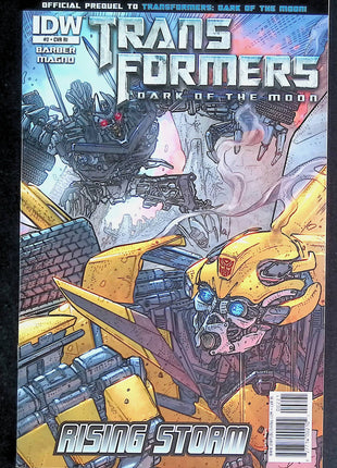 Transformers Dark of the Moon Rising Storm (2011 IDW) #2B