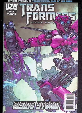 Transformers Dark of the Moon Rising Storm (2011 IDW) #3B