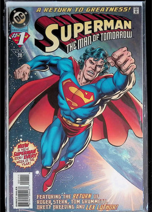 Superman The Man of Tomorrow (1995) #1