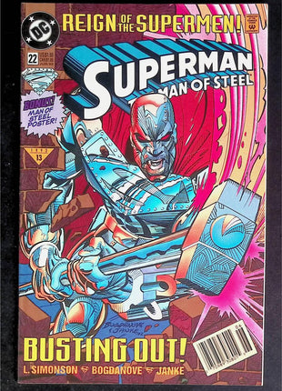 Superman The Man of Steel (1991) #22