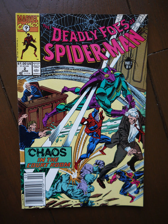 Deadly Foes of Spider-Man (1991) #2 - Mycomicshop.be