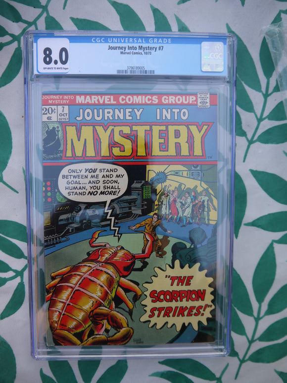 Journey into Mystery (1972 2nd series) #7 CGC 8.0 - Mycomicshop.be