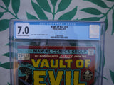 Vault of Evil (1973) #13 CGC 7.0 - Mycomicshop.be