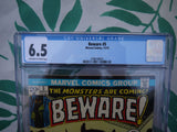 Beware (1973) #5 CGC 6.5 - Mycomicshop.be