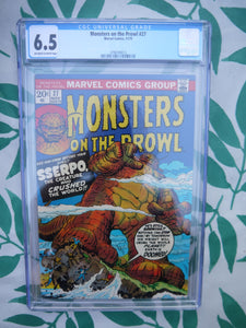 Monsters on the Prowl (1971) #27 CGC 6.5 - Mycomicshop.be