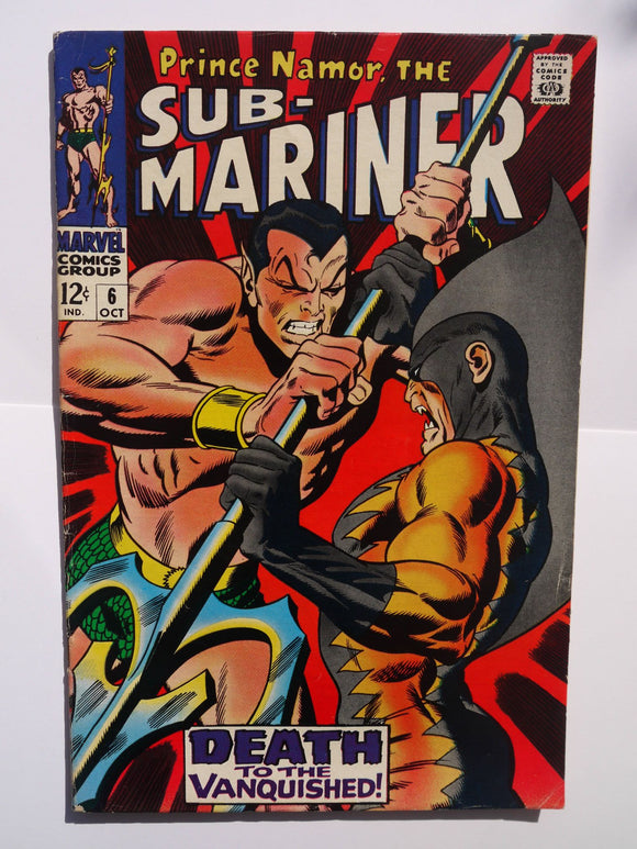 Sub-Mariner (1968 1st Series) #6 - Mycomicshop.be