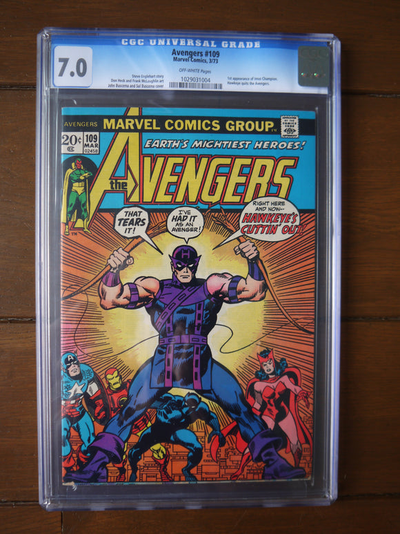 Avengers (1963 1st Series) #109 CGC 7.0 - Mycomicshop.be