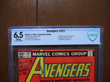 Avengers (1963 1st Series) #221 CBCS 6.5 - Mycomicshop.be