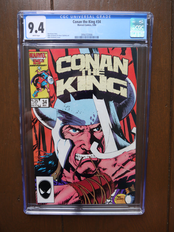Conan the King (1980) #34 CGC 9.4 - Mycomicshop.be
