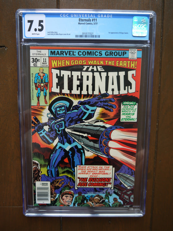 Eternals (1976 1st Series) #11 CGC 7.5 - Mycomicshop.be